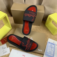 Cheap Christian Louboutin CL Slippers For Men #1221759 Replica Wholesale [$68.00 USD] [ITEM#1221759] on Replica Christian Louboutin CL Slippers