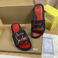 Cheap Christian Louboutin CL Slippers For Men #1221762 Replica Wholesale [$68.00 USD] [ITEM#1221762] on Replica Christian Louboutin CL Slippers