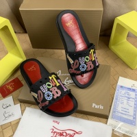 Cheap Christian Louboutin CL Slippers For Men #1221764 Replica Wholesale [$68.00 USD] [ITEM#1221764] on Replica Christian Louboutin CL Slippers