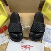 Cheap Christian Louboutin CL Slippers For Men #1221765 Replica Wholesale [$68.00 USD] [ITEM#1221765] on Replica Christian Louboutin CL Slippers