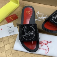 Cheap Christian Louboutin CL Slippers For Men #1221768 Replica Wholesale [$68.00 USD] [ITEM#1221768] on Replica Christian Louboutin CL Slippers