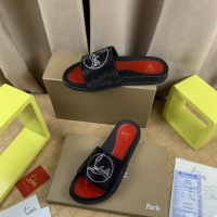 Cheap Christian Louboutin CL Slippers For Men #1221768 Replica Wholesale [$68.00 USD] [ITEM#1221768] on Replica Christian Louboutin CL Slippers