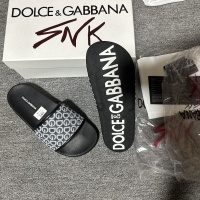 Cheap Dolce &amp; Gabbana D&amp;G Slippers For Men #1221777 Replica Wholesale [$48.00 USD] [ITEM#1221777] on Replica Dolce &amp; Gabbana D&amp;G Slippers