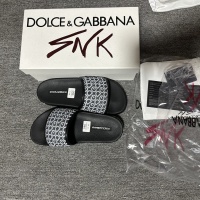 Cheap Dolce &amp; Gabbana D&amp;G Slippers For Men #1221777 Replica Wholesale [$48.00 USD] [ITEM#1221777] on Replica Dolce &amp; Gabbana D&amp;G Slippers