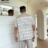 Cheap Louis Vuitton LV Tracksuits Short Sleeved For Men #1221797 Replica Wholesale [$72.00 USD] [ITEM#1221797] on Replica Louis Vuitton LV Tracksuits