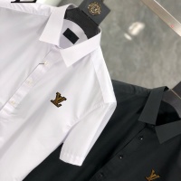 Cheap Louis Vuitton LV Shirts Short Sleeved For Men #1222501 Replica Wholesale [$38.00 USD] [ITEM#1222501] on Replica Louis Vuitton LV Shirts