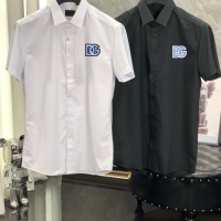 Cheap Dolce &amp; Gabbana D&amp;G Shirts Short Sleeved For Men #1222521 Replica Wholesale [$38.00 USD] [ITEM#1222521] on Replica Dolce &amp; Gabbana D&amp;G Shirts