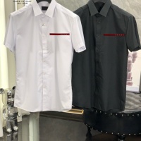 Cheap Prada Shirts Short Sleeved For Men #1222538 Replica Wholesale [$38.00 USD] [ITEM#1222538] on Replica Prada Shirts