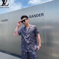 Cheap Louis Vuitton LV Tracksuits Short Sleeved For Men #1222552 Replica Wholesale [$72.00 USD] [ITEM#1222552] on Replica Louis Vuitton LV Tracksuits