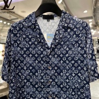 Cheap Louis Vuitton LV Tracksuits Short Sleeved For Men #1222573 Replica Wholesale [$72.00 USD] [ITEM#1222573] on Replica Louis Vuitton LV Tracksuits