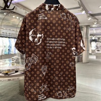 Cheap Louis Vuitton LV Tracksuits Short Sleeved For Men #1222582 Replica Wholesale [$72.00 USD] [ITEM#1222582] on Replica Louis Vuitton LV Tracksuits