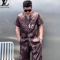 Cheap Louis Vuitton LV Tracksuits Short Sleeved For Men #1222582 Replica Wholesale [$72.00 USD] [ITEM#1222582] on Replica Louis Vuitton LV Tracksuits