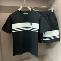 Prada Tracksuits Short Sleeved For Men #1222889