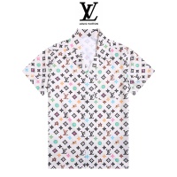 Cheap Louis Vuitton LV Shirts Short Sleeved For Men #1223187 Replica Wholesale [$36.00 USD] [ITEM#1223187] on Replica Louis Vuitton LV Shirts