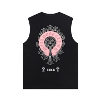 Cheap Chrome Hearts T-Shirts Sleeveless For Unisex #1223250 Replica Wholesale [$42.00 USD] [ITEM#1223250] on Replica Chrome Hearts T-Shirts