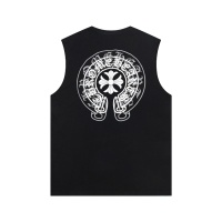 Cheap Chrome Hearts T-Shirts Sleeveless For Unisex #1223252 Replica Wholesale [$42.00 USD] [ITEM#1223252] on Replica Chrome Hearts T-Shirts