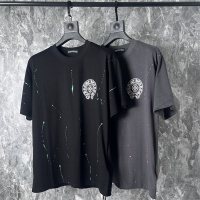 Cheap Chrome Hearts T-Shirts Short Sleeved For Unisex #1223298 Replica Wholesale [$45.00 USD] [ITEM#1223298] on Replica Chrome Hearts T-Shirts