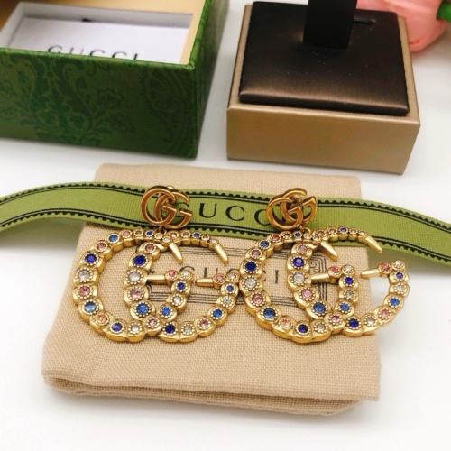 Cheap Gucci Earrings For Women #1223972 Replica Wholesale [$32.00 USD] [ITEM#1223972] on Replica Gucci Earrings