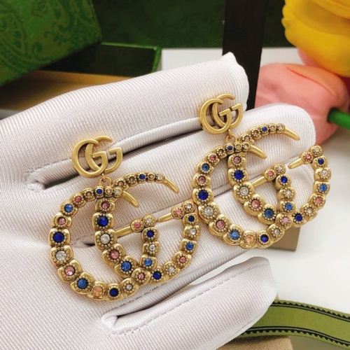 Cheap Gucci Earrings For Women #1223972 Replica Wholesale [$32.00 USD] [ITEM#1223972] on Replica Gucci Earrings