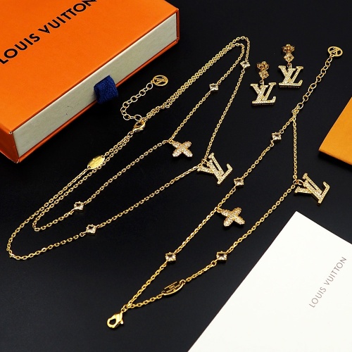 Cheap Louis Vuitton LV Jewelry Set For Women #1223977 Replica Wholesale [$72.00 USD] [ITEM#1223977] on Replica Louis Vuitton LV Jewelry Set