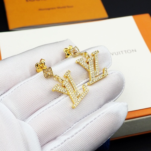 Cheap Louis Vuitton Earrings For Women #1224063 Replica Wholesale [$25.00 USD] [ITEM#1224063] on Replica Louis Vuitton Earrings