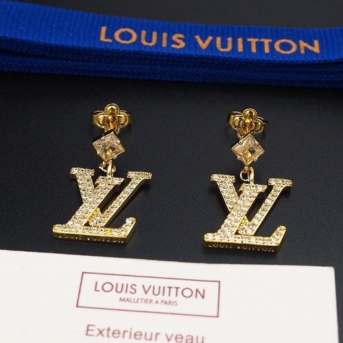 Cheap Louis Vuitton Earrings For Women #1224063 Replica Wholesale [$25.00 USD] [ITEM#1224063] on Replica Louis Vuitton Earrings