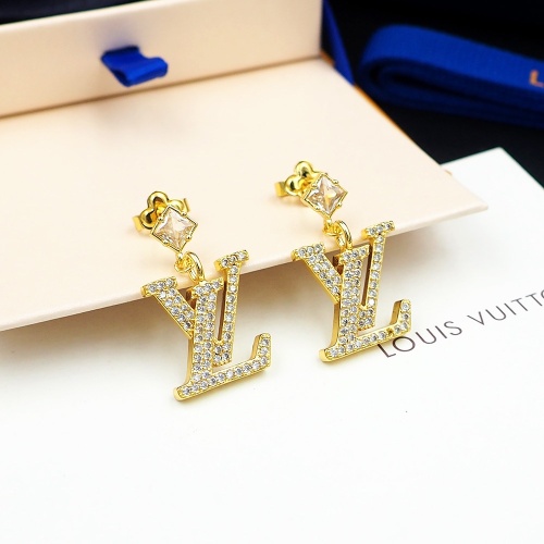 Cheap Louis Vuitton Earrings For Women #1224063 Replica Wholesale [$25.00 USD] [ITEM#1224063] on Replica Louis Vuitton Earrings