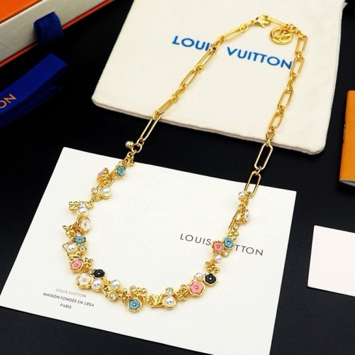 Cheap Louis Vuitton Necklaces For Women #1224077 Replica Wholesale [$38.00 USD] [ITEM#1224077] on Replica Louis Vuitton Necklaces