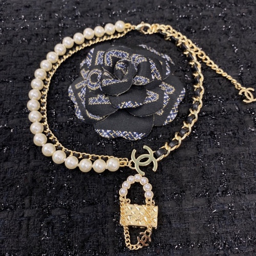 Cheap Chanel Necklaces For Women #1224100 Replica Wholesale [$45.00 USD] [ITEM#1224100] on Replica Chanel Necklaces