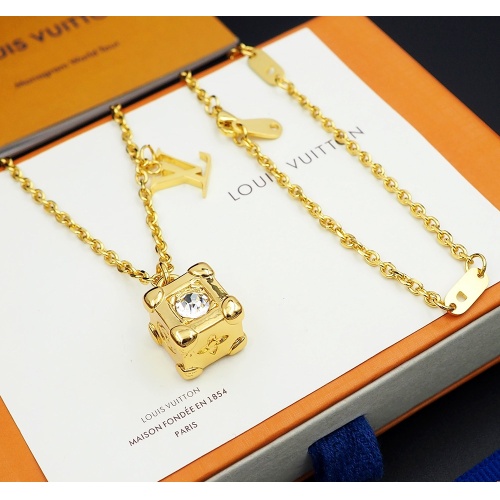 Cheap Louis Vuitton Necklaces #1224127 Replica Wholesale [$29.00 USD] [ITEM#1224127] on Replica Louis Vuitton Necklaces