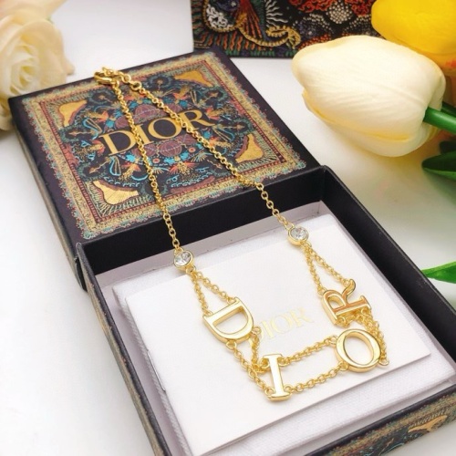 Cheap Christian Dior Necklaces #1224132 Replica Wholesale [$32.00 USD] [ITEM#1224132] on Replica Christian Dior Necklaces