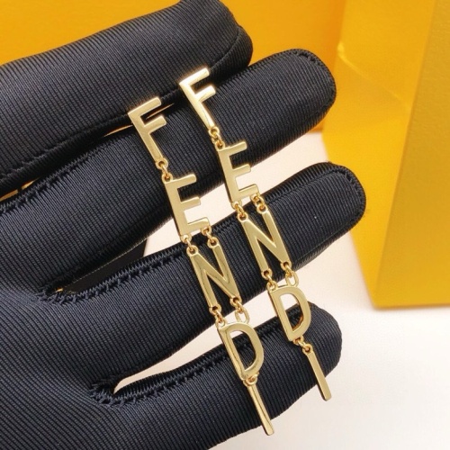 Cheap Fendi Earrings For Women #1224140 Replica Wholesale [$29.00 USD] [ITEM#1224140] on Replica Fendi Earrings