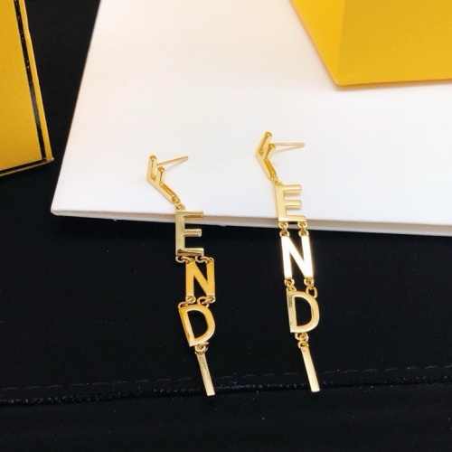 Cheap Fendi Earrings For Women #1224140 Replica Wholesale [$29.00 USD] [ITEM#1224140] on Replica Fendi Earrings