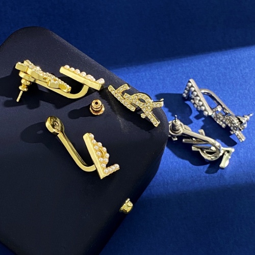 Cheap Yves Saint Laurent YSL Earrings For Women #1224148 Replica Wholesale [$29.00 USD] [ITEM#1224148] on Replica Yves Saint Laurent YSL Earrings