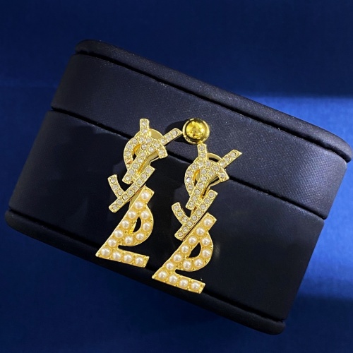 Cheap Yves Saint Laurent YSL Earrings For Women #1224149 Replica Wholesale [$29.00 USD] [ITEM#1224149] on Replica Yves Saint Laurent YSL Earrings