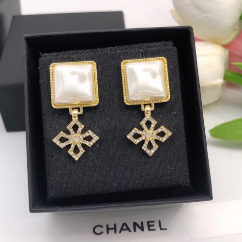 Cheap Chanel Earrings For Women #1224341 Replica Wholesale [$27.00 USD] [ITEM#1224341] on Replica Chanel Earrings