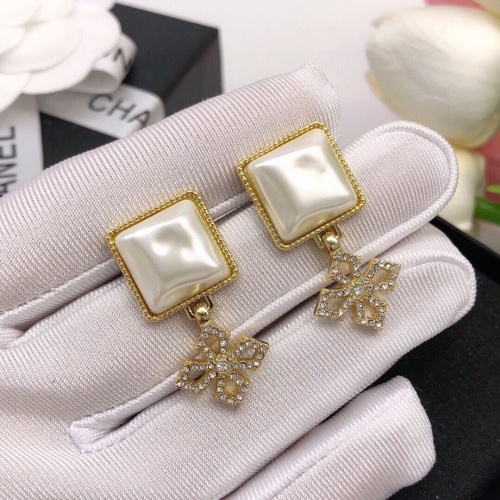 Cheap Chanel Earrings For Women #1224341 Replica Wholesale [$27.00 USD] [ITEM#1224341] on Replica Chanel Earrings