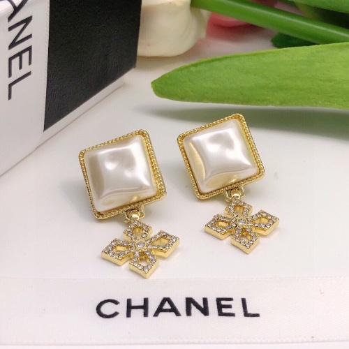 Cheap Chanel Earrings For Women #1224341 Replica Wholesale [$27.00 USD] [ITEM#1224341] on Replica Chanel Earrings