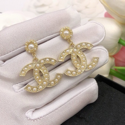 Cheap Chanel Earrings For Women #1224343 Replica Wholesale [$29.00 USD] [ITEM#1224343] on Replica Chanel Earrings