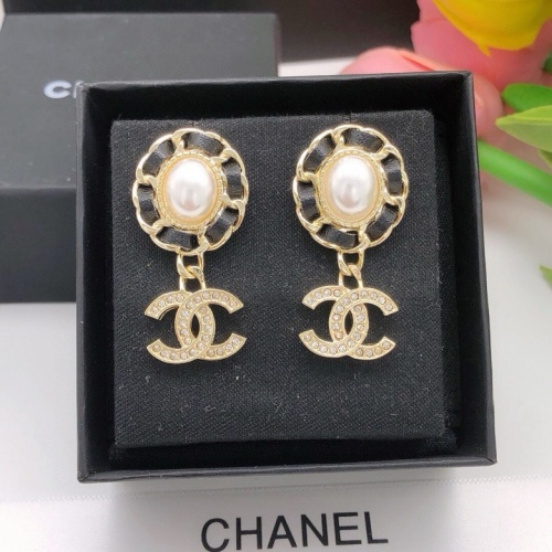 Cheap Chanel Earrings For Women #1224345 Replica Wholesale [$27.00 USD] [ITEM#1224345] on Replica Chanel Earrings