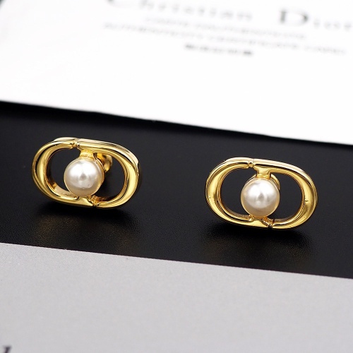 Cheap Christian Dior Earrings For Women #1224363 Replica Wholesale [$25.00 USD] [ITEM#1224363] on Replica Christian Dior Earrings