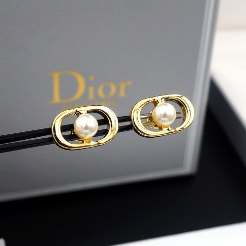 Cheap Christian Dior Earrings For Women #1224363 Replica Wholesale [$25.00 USD] [ITEM#1224363] on Replica Christian Dior Earrings