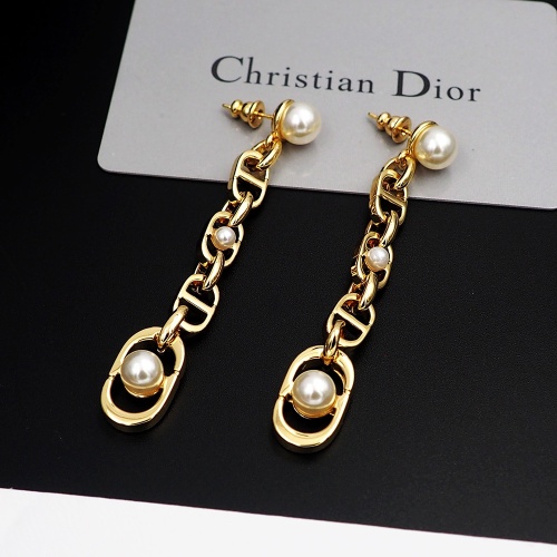 Cheap Christian Dior Earrings For Women #1224367 Replica Wholesale [$27.00 USD] [ITEM#1224367] on Replica Christian Dior Earrings