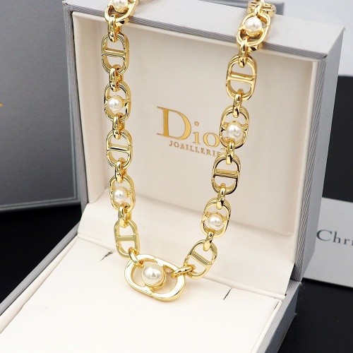 Cheap Christian Dior Necklaces #1224372 Replica Wholesale [$32.00 USD] [ITEM#1224372] on Replica Christian Dior Necklaces