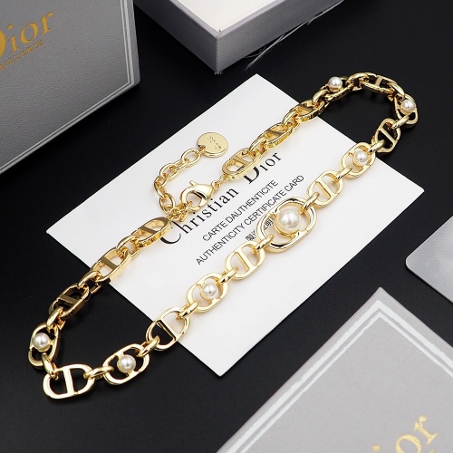 Cheap Christian Dior Necklaces #1224372 Replica Wholesale [$32.00 USD] [ITEM#1224372] on Replica Christian Dior Necklaces