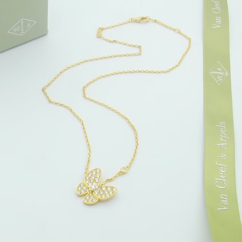 Cheap Van Cleef &amp; Arpels Necklaces For Women #1224382 Replica Wholesale [$27.00 USD] [ITEM#1224382] on Replica Van Cleef &amp; Arpels Necklaces