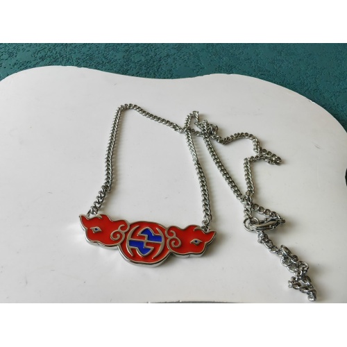 Cheap Gucci Necklaces #1224443 Replica Wholesale [$29.00 USD] [ITEM#1224443] on Replica Gucci Necklaces