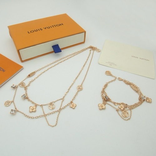 Cheap Louis Vuitton LV Jewelry Set #1224484 Replica Wholesale [$64.00 USD] [ITEM#1224484] on Replica Louis Vuitton LV Jewelry Set