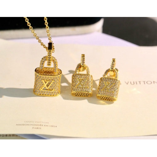 Cheap Louis Vuitton LV Jewelry Set #1224493 Replica Wholesale [$64.00 USD] [ITEM#1224493] on Replica Louis Vuitton LV Jewelry Set