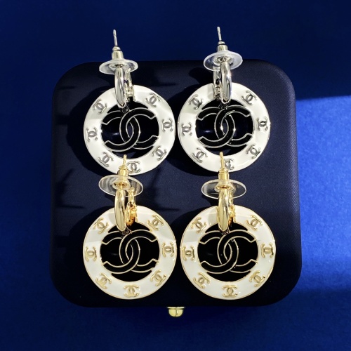 Cheap Chanel Earrings For Women #1224521 Replica Wholesale [$32.00 USD] [ITEM#1224521] on Replica Chanel Earrings